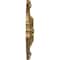 Ekena Millwork Hamilton Ceiling Medallion (Fits Canopies up to 3 3/4"), Hand-Painted Pale Gold, 17 3/8"OD x 1 3/4"P CM17HAPAS - alternate 3